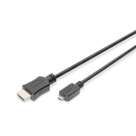Digitus AK-330109-010-S 1m Micro HDMI to HDMI Kablo