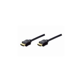 Digitus AK-330114-050-S Altın Uçlu Siyah 5 mt HDMI Kablo