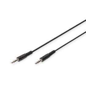 Digitus AK-510100-025-S 2.5 mt x 3.5 mm Stereo Ses Kablosu