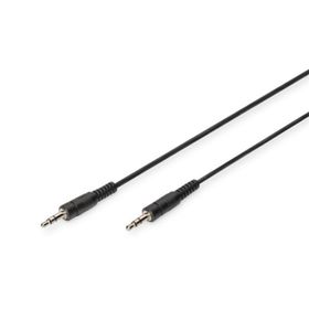 Digitus AK-510100-025-S 2.5 mt x 3.5 mm Stereo Ses Kablosu