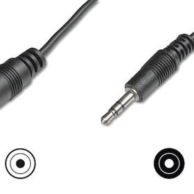 Digitus AK-510200-030-S 2.5m Stereo Uzatma Kablosu