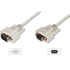 Digitus AK-610203-100-E 10M D-Sub9M/F Zırhlı Veri Kablosu