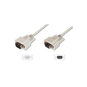 Digitus AK-610203-100-E 10M D-Sub9M/F Zırhlı Veri Kablosu