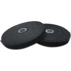 Digitus AK-770905-100-S 10 mt 155x2.6 mm Cırt Cırt Siyah Bant