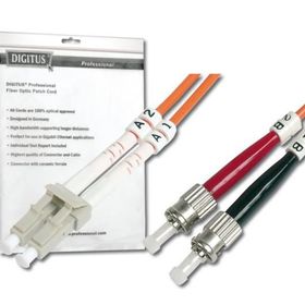 Digitus Assmann Multimode LC-ST Duplex 50/125 Fiber Kablo