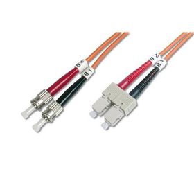 Digitus Assmann Multimode ST-SC Duplex 50/125 Fiber Kablo