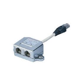 Digitus AT-AG CX2 CAT5e 2xRJ45 Dişi to 1xRJ45 Erkek Patch Cord Adaptör