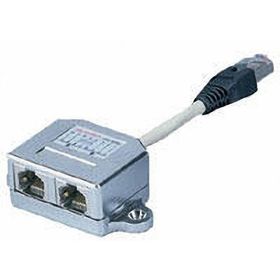 Digitus AT-AG CX2 CAT5e 2xRJ45 Dişi to 1xRJ45 Erkek Patch Cord Adaptör