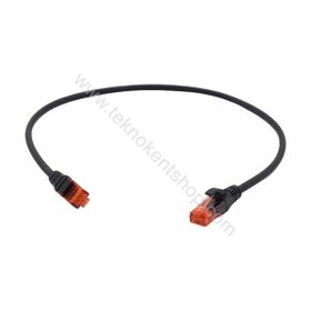 Digitus CAT6 UTP 0.50 mt Black 10'lu Paket Patch Cord Kablo