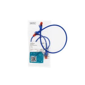 Digitus CAT6 UTP 0.50 mt Blue 10'lu Paket Patch Cord Kablo