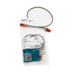 Digitus CAT6 UTP 0.50 mt Grey 10'lu Paket Patch Cord Kablo