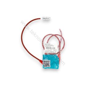 Digitus CAT6 UTP 0.50 mt Red 10'lu Paket Patch Cord Kablo