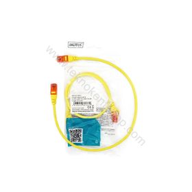 Digitus CAT6 UTP 0.50 mt Yellow 10'lu Paket Patch Cord Kablo