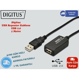 Digitus DA-70130-4 USB Repeater Kablosu