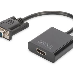 Digitus DA-70473 15 cm VGA to HDMI Dönüştürücü