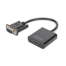 Digitus DA-70473 15 cm VGA to HDMI Dönüştürücü