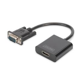 Digitus DA-70473 15 cm VGA to HDMI Dönüştürücü