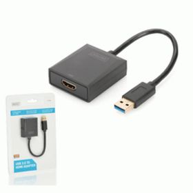 Digitus DA-70841 USB 3.0 Erkek to HDMI Dişi Çevirici