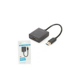 Digitus DA-70841 USB 3.0 Erkek to HDMI Dişi Çevirici