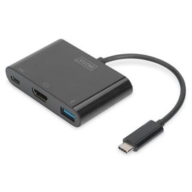 Digitus DA-70855 USB-C HDMI 3-port Adapter