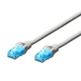 Digitus DK-1511-015 1.5 mt Cu CAT5E U-UTP Gri Kablo