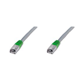 Digitus DK-1521-050-CO 5 mt CAT5E AWG26 S/FTP Gri Cross Patch Cord Kablo