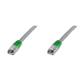 Digitus DK-1521-050-CO 5 mt CAT5E AWG26 S/FTP Gri Cross Patch Cord Kablo