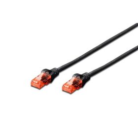 Digitus DK-1617-0025/BL 0.25 m 10'lu CAT6A UTP Siyah Patch Kablo