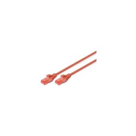 Digitus DK-1617-010/R 1 m Cat6 UTP Kırmızı 10'lu Patch Kablo