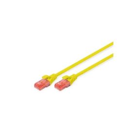 Digitus DK-1617-010/Y 1 m Cat6 UTP Sarı 10'lu Patch Kablo