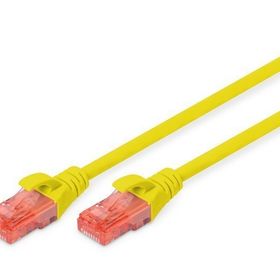 Digitus DK-1617-010Y 1 m UTP CAT6A Patch Sarı Kablo