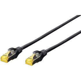 Digitus DK-1644-0025/BL Cat6 FTP 0.25 m Siyah Kablo