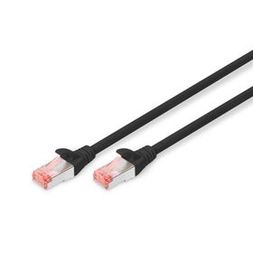 Digitus DK-1644-0025/BL Cat6 FTP 0.25 m Siyah Kablo