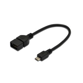 Digitus DK-300309-002-S Siyah Micro A-B USB Kablo