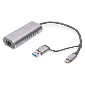 Digitus DN-3028 USB Type C - USB 3.0 to Gigabit 2.5G Ethernet Adaptörü