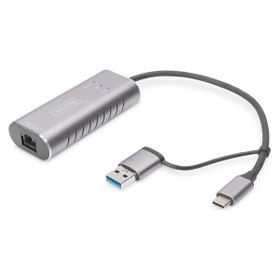 Digitus DN-3028 USB Type C - USB 3.0 to Gigabit 2.5G Ethernet Adaptörü