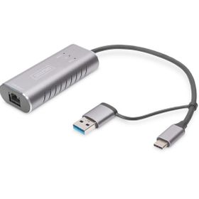 Digitus DN-3028 USB Type C - USB 3.0 to Gigabit 2.5G Ethernet Adaptörü