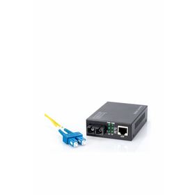 Digitus DN-82021-1 20 km 10/100Base-TX to 100Base-FX Singlemode SC Media Converter