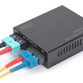 Digitus DN-82124 20 km Gigabit Multimode To Singlemode SC To SC Media Converter