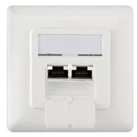 Digitus DN-9005/B5-N CAT6 Wall 2xRJ45 Data Priz
