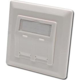 Digitus DN-93801 Keystore Jack Takmak İçin 2'li kapaklı Priz