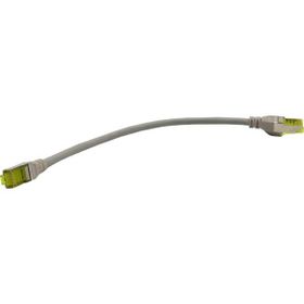 Digitus S-FTP CAT 6A 0.25 mt Grey 10'lu Paket Patch Cord Kablo