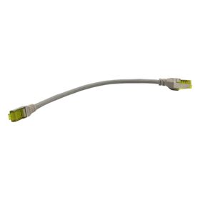 Digitus S-FTP CAT 6A 0.25 mt Grey 10'lu Paket Patch Cord Kablo