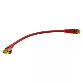 Digitus S-FTP CAT 6A 0.25 mt Red 10'lu Paket Patch Cord Kablo