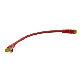 Digitus S-FTP CAT 6A 0.25 mt Red 10'lu Paket Patch Cord Kablo