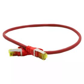 Digitus S-FTP CAT 6A 0.50 mt Red 10'lu Paket Patch Cord Kablo