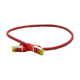 Digitus S-FTP CAT 6A 0.50 mt Red 10'lu Paket Patch Cord Kablo