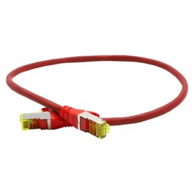 Digitus S-FTP CAT 6A 0.50 mt Red 10'lu Paket Patch Cord Kablo