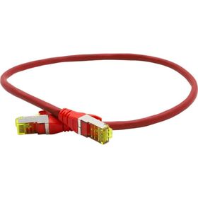 Digitus S-FTP CAT 6A 0.50 mt Red 10'lu Paket Patch Cord Kablo