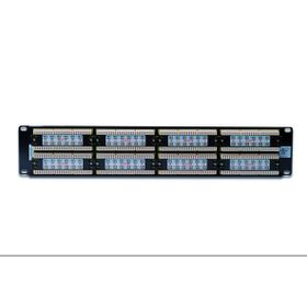 Digitus Siyah 19 İnç 48 Port Cat 6 Utp Zırhsız Patch Panel